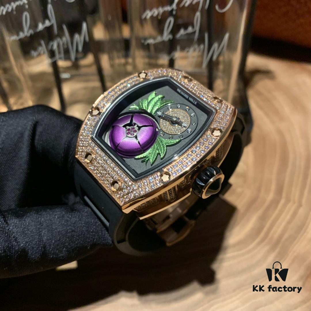 BB Richard RM19 'One Fleeting Moment' Limited Edition Watch with Blooming Magnolia Flower Mechanism