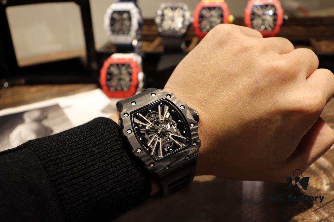 Richard Mille RM12-01 Limited Edition Automatic Skeleton Watch with Racing-Inspired Design