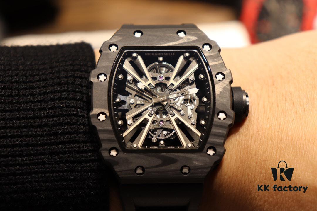 Richard Mille RM12-01 Limited Edition Automatic Skeleton Watch with Racing-Inspired Design