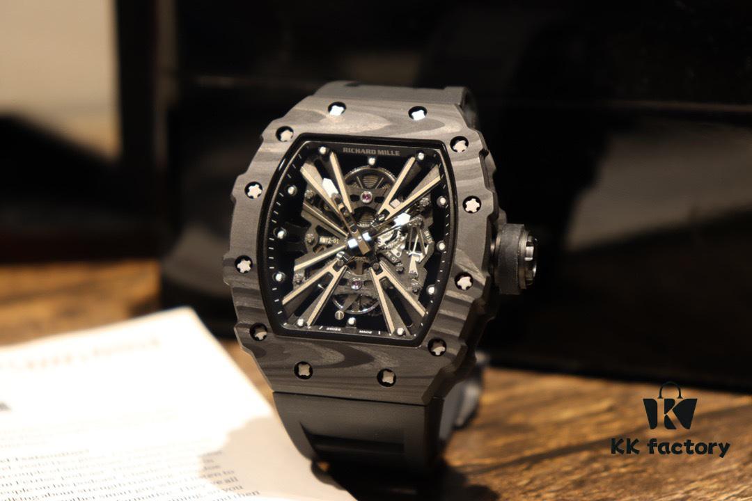 Richard Mille RM12-01 Limited Edition Automatic Skeleton Watch with Racing-Inspired Design