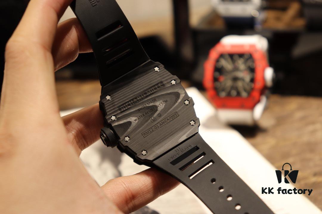 Richard Mille RM12-01 Limited Edition Automatic Skeleton Watch with Racing-Inspired Design