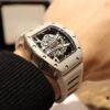 Richard Mille RM61-01 Skeleton Design Never Stops Advancing Beyond Traditional Watchmaking Natural Rubber Genuine Folding Clasp Imported Citizen Mechanical Movement Makes This Watch a Revolutionary Legend in the Wristwatch World