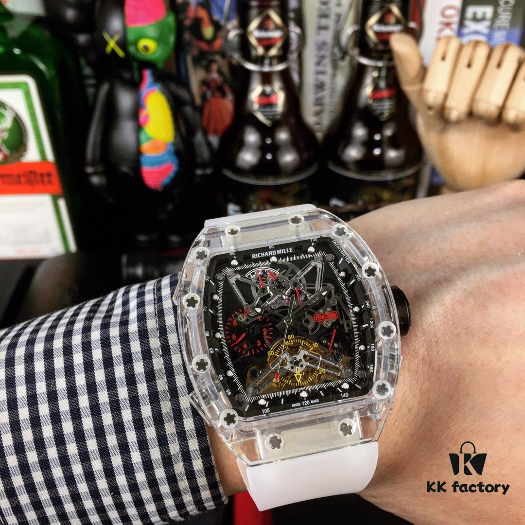 Richard Mille RM011-FM Series Limited Edition Fully Transparent Multi-Function Mechanical Watch