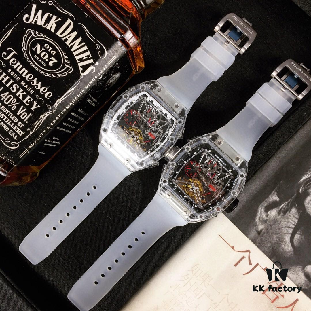 Richard Mille RM011-FM Series Limited Edition Fully Transparent Multi-Function Mechanical Watch