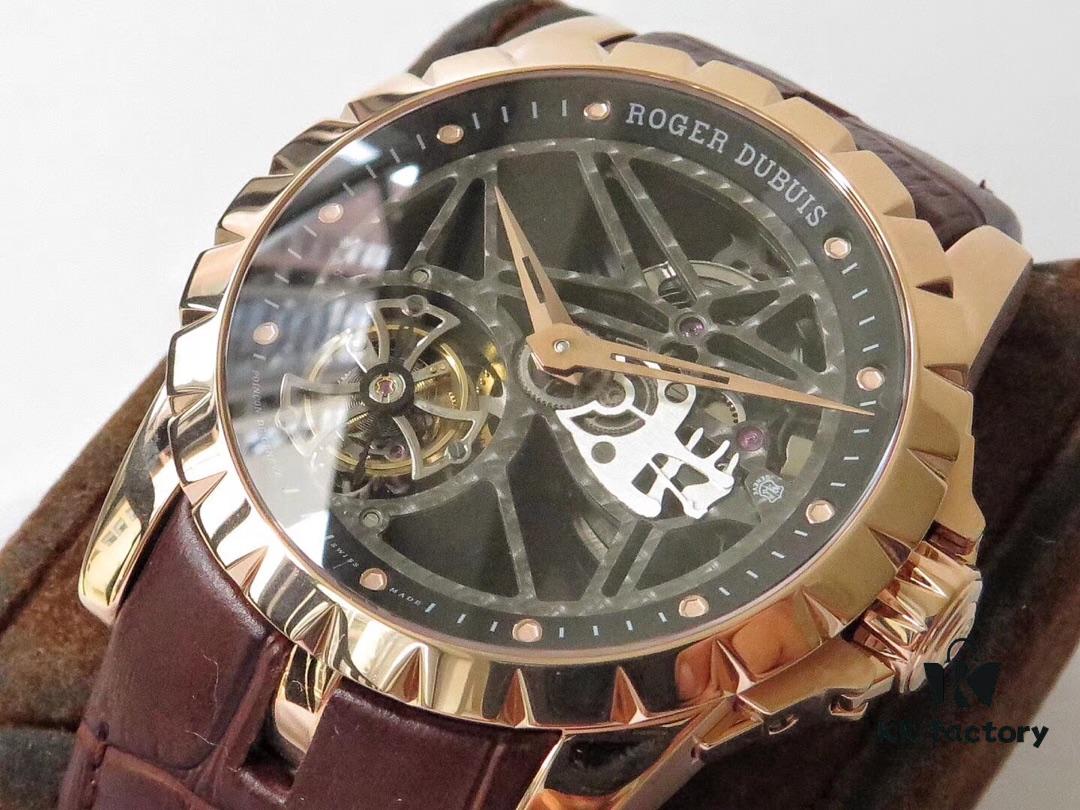 JB Roger Dubuis EXCALIBUR King Series RDDBEX0260 (Sports Version of RDDBEX0393, 45mm Diameter, Safety Guard Bridge Crown with Original-Like Winder Included)