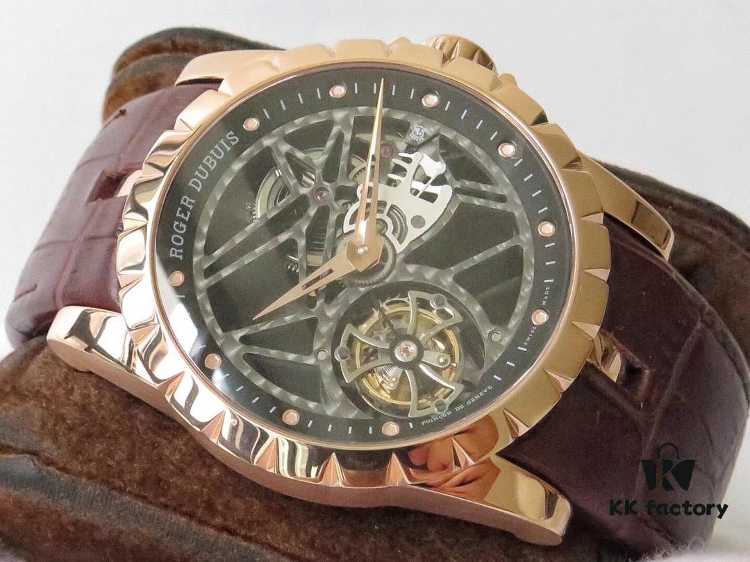 JB Roger Dubuis EXCALIBUR King Series RDDBEX0260 (Sports Version of RDDBEX0393, 45mm Diameter, Safety Guard Bridge Crown with Original-Like Winder Included)