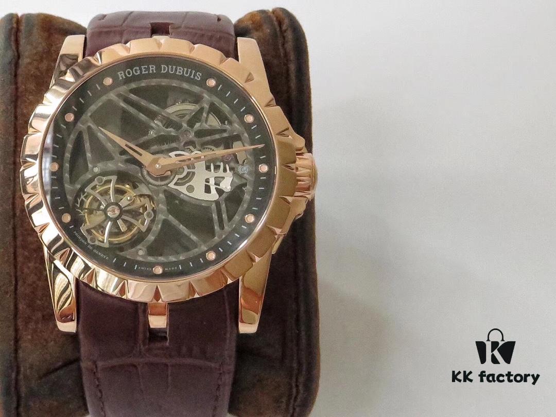 JB Roger Dubuis EXCALIBUR King Series RDDBEX0260 (Sports Version of RDDBEX0393, 45mm Diameter, Safety Guard Bridge Crown with Original-Like Winder Included)