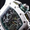KV Taiwan Factory Masterpiece, Strong Debut: Richard Mille RM011-03LMC Ceramic Watch, Classic Racing Series