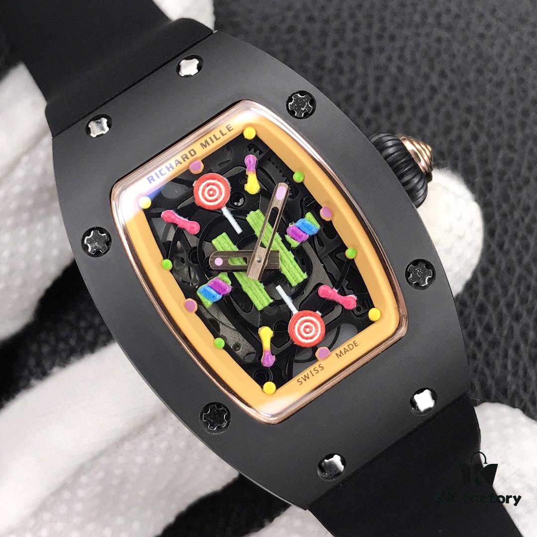 Latest Richard Mille Enamel Bonbon Collection - The Rarest Masterpiece in Cotton Candy Design