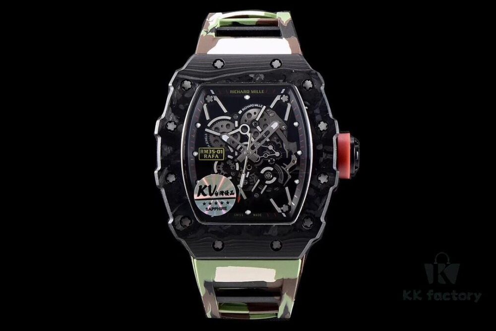 KV Brand New Richard Miller RM-35 Strongest Imported Original Carbon Fiber "V3" Upgraded Version