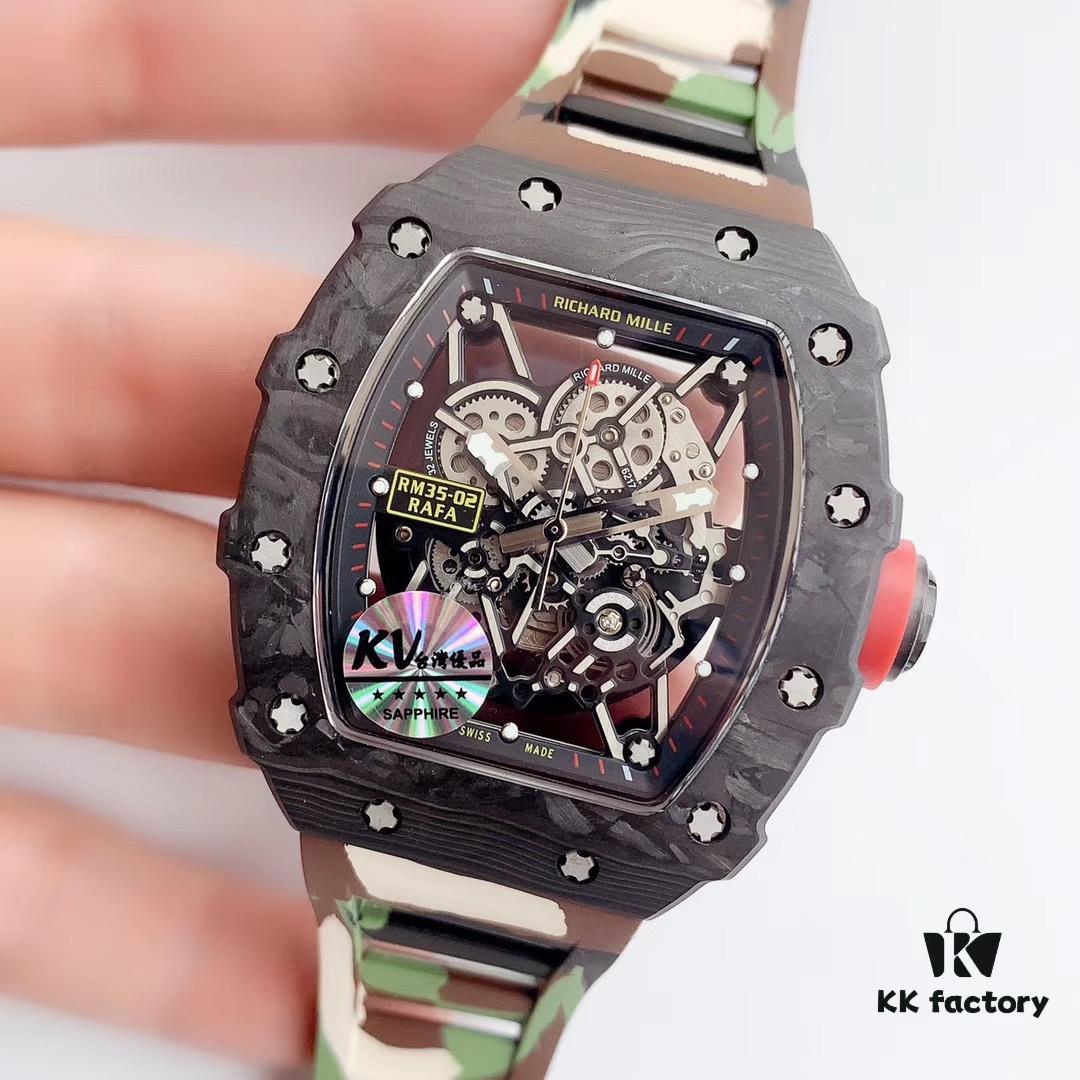 KV Richard Mille RM-35 Premium Imported Full Carbon Fiber "V3" Upgraded Version