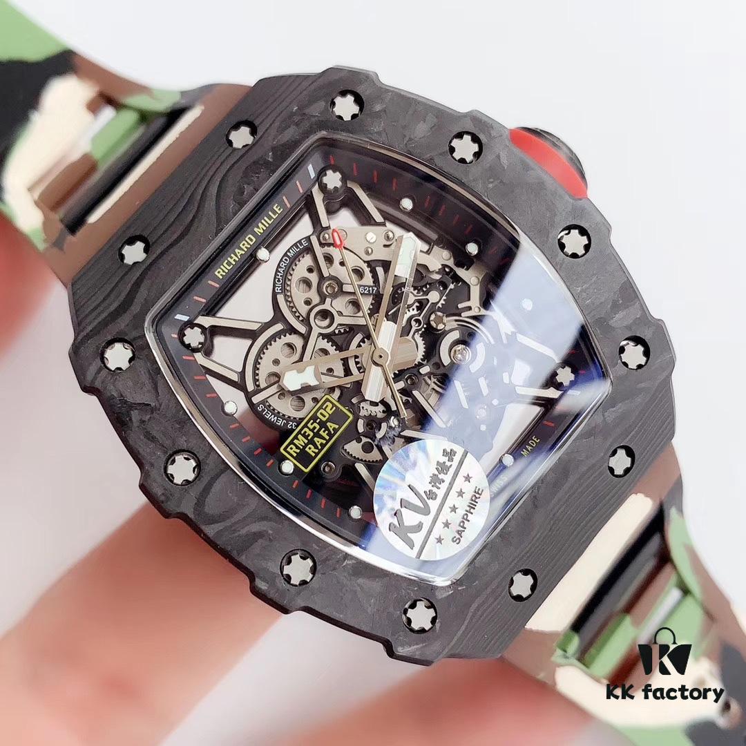 KV Richard Mille RM-35 Premium Imported Full Carbon Fiber "V3" Upgraded Version