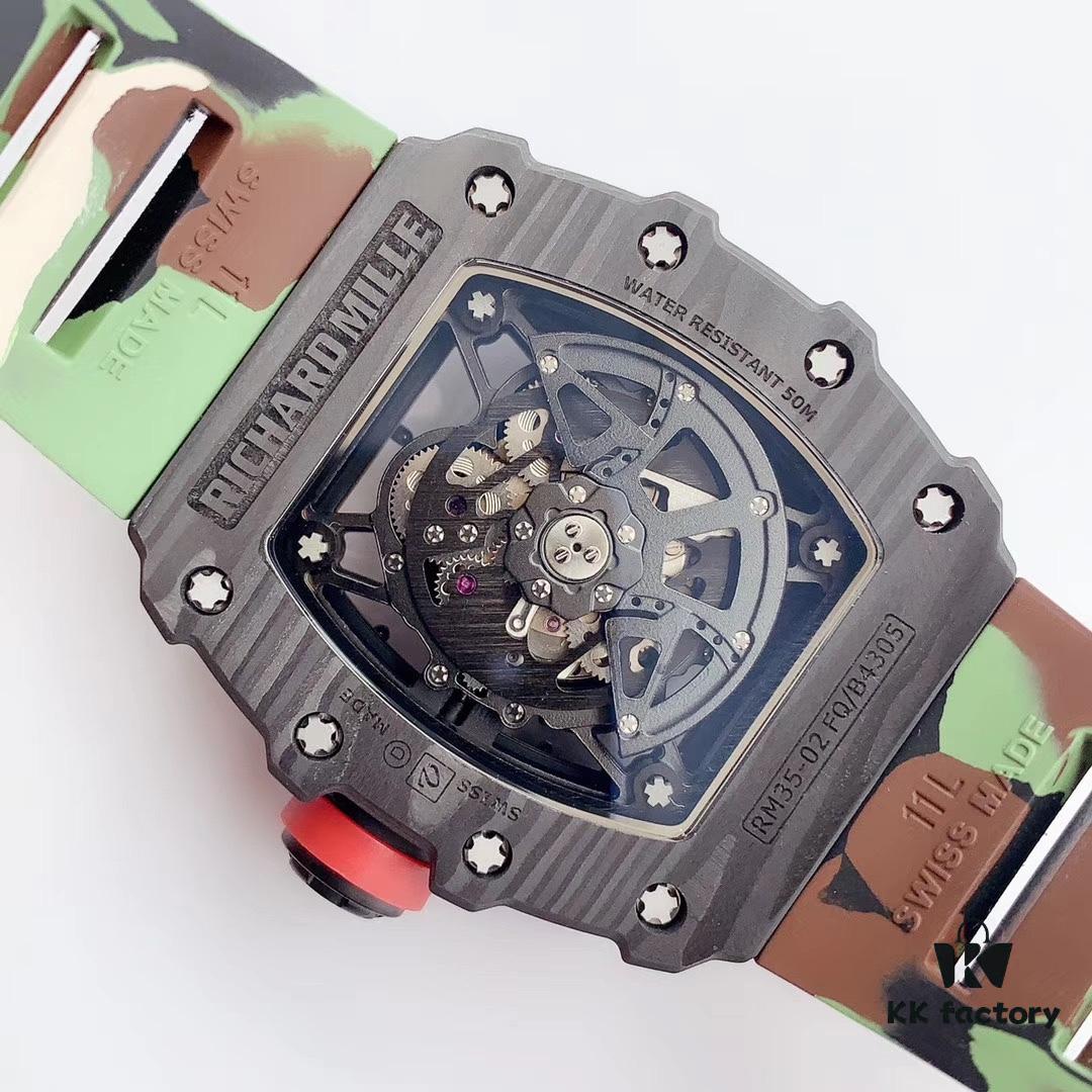 KV Richard Mille RM-35 Premium Imported Full Carbon Fiber "V3" Upgraded Version