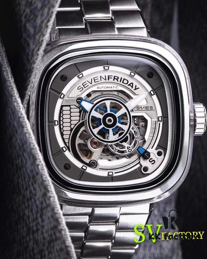 Introducing the Original SevenFriday 316L Stainless Steel Watch Band!