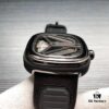 SevenFriday M3/01! Shipment Ready! Model: SF-M3/01, Size: 47mm x 13mm, Movement: Japanese Citizen Miyota 8215 Mechanical Movement [Same as Authentic], Aerodynamic Y-Wing Design with Sandblasted and Polished Black & Gunmetal Dial, Seven Stars Logo at 7 o'clock, Triple Overlapping White Disks for Hours, Minutes and Seconds, Red Accents at 9 o'clock, Red Arrow Indicator for Minutes, 5-Second Increments on Subdial, Premium Men's Mechanical Watch by SJ Quality Guaranteed