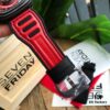 Original Design! New Arrival 2018! Seven Friday's Latest Model! Hot Seller! ~ Diameter 47mm x 13mm, Imported Waterproof Calf Leather Combined with Rubber Strap, Innovative Design Inspired by Red Racing Teams