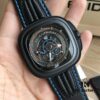 New Arrival in Stock! SevenFriday SF-B/02 Bullrush Really 2017 Limited Edition Luxury Watch with Unique Disc Design Replacing Hands, 3D Full Appearance
