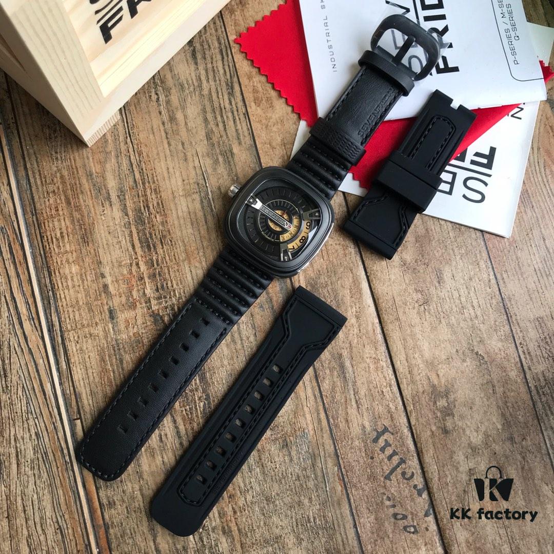 Authentic SevenFriday SF-M2/01 Swiss Fashion Watch – M Series M2-01 Designed for Left-Handers