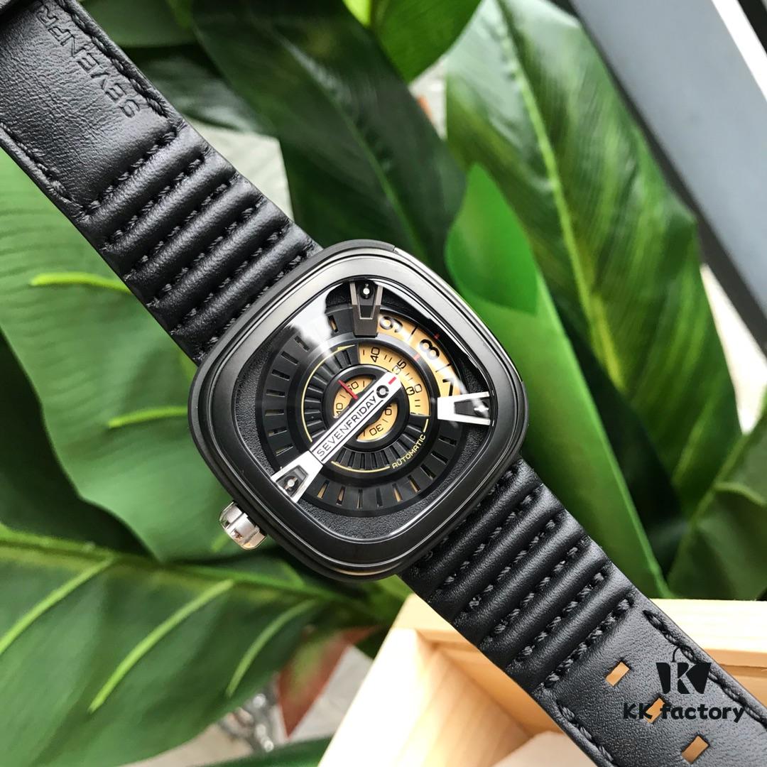 Authentic SevenFriday SF-M2/01 Swiss Fashion Watch – M Series M2-01 Designed for Left-Handers