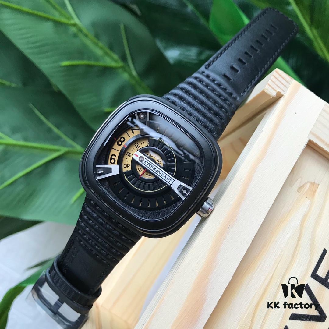 Authentic SevenFriday SF-M2/01 Swiss Fashion Watch – M Series M2-01 Designed for Left-Handers
