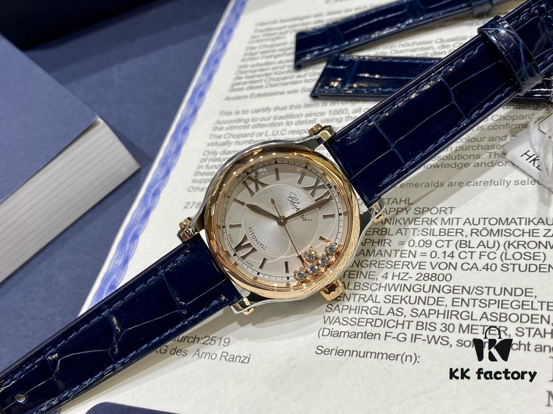 Exclusive Worldwide! Chopard Happy Diamonds 33mm New Arrival – Perfect Size, Elegant and Radiant