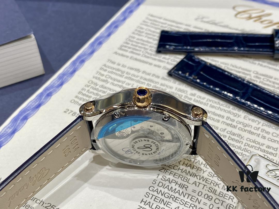 Exclusive Worldwide! Chopard Happy Diamonds 33mm New Arrival – Perfect Size, Elegant and Radiant