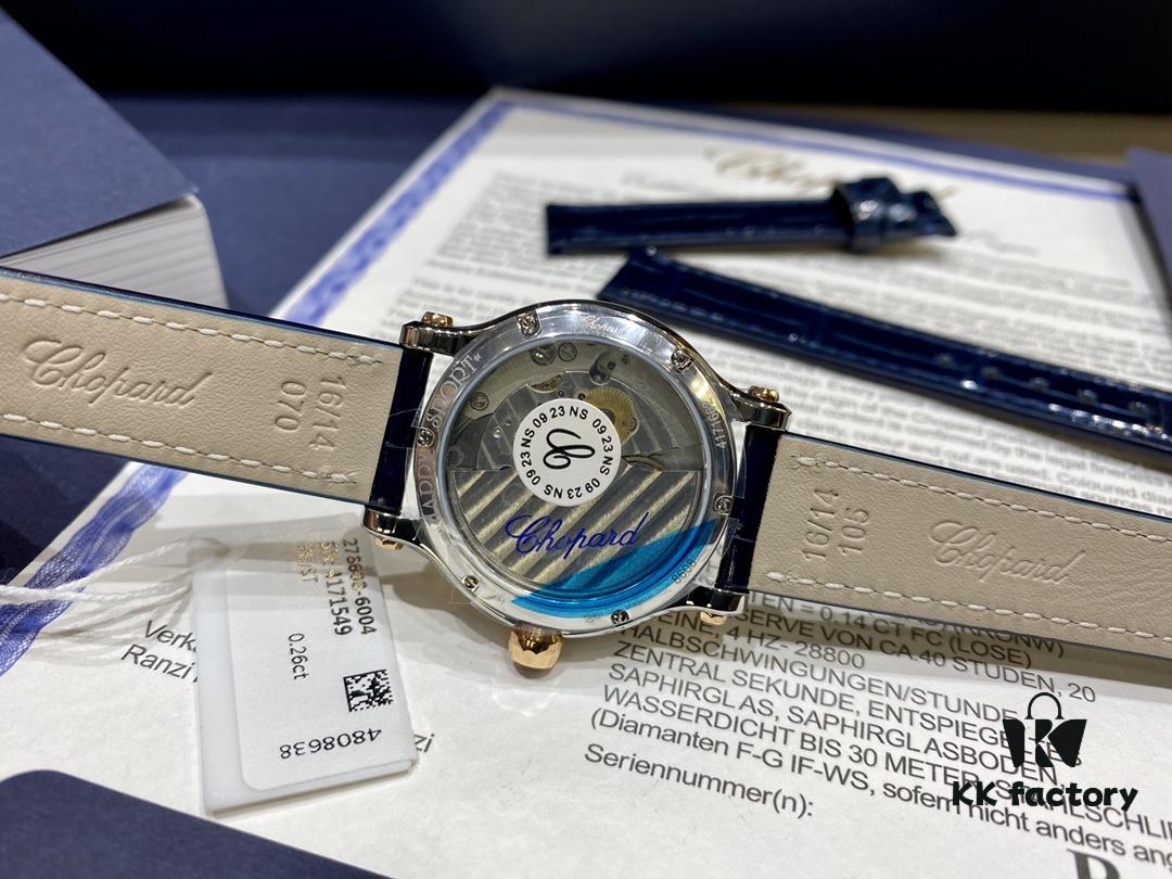 Exclusive Worldwide! Chopard Happy Diamonds 33mm New Arrival – Perfect Size, Elegant and Radiant