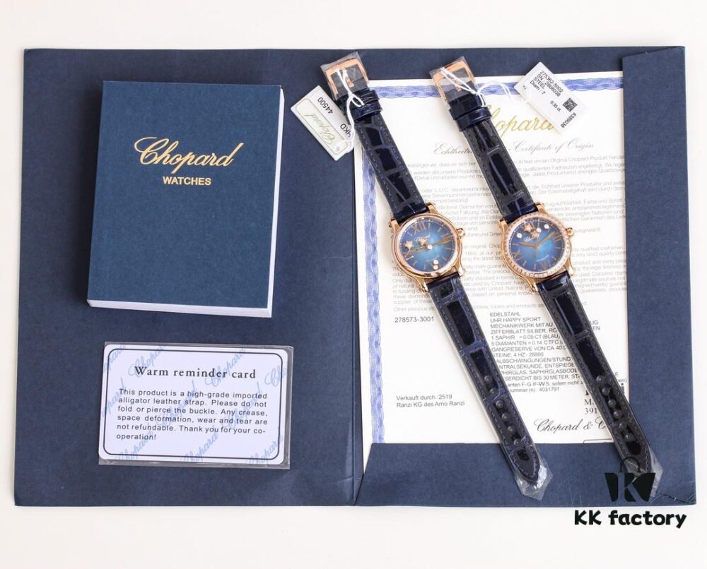 Summer New Arrival ~ Tmall Limited Chopard Happy Sport Rose Gold Stainless Steel Celebrity Watch
