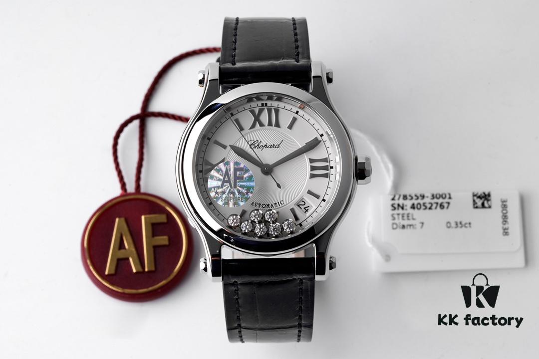 Breakthrough! AF Factory 2021 New Chopard Happy Sport Ladies' Watch 36mm Masterpiece – True 1:1 Replica with Authentic Details