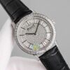 Piaget Altiplano Series Men's Leather Strap Watch with Baguette and Round Diamonds