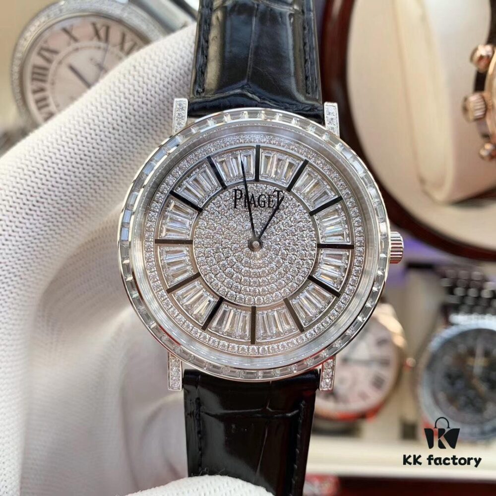 Piaget Altiplano Square Diamond Full-Pavé V1 Luxury Automatic Mechanical Men's Watch