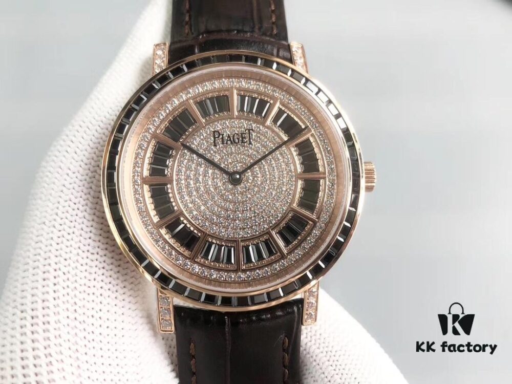 Piaget Extremely Rare Ultimate Ultra-Thin Full Diamond Series