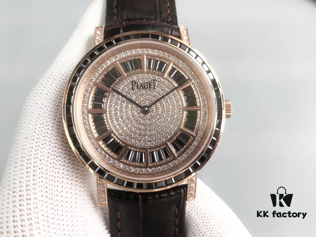 Piaget Extremely Rare Ultimate Ultra-Thin Full Diamond Series