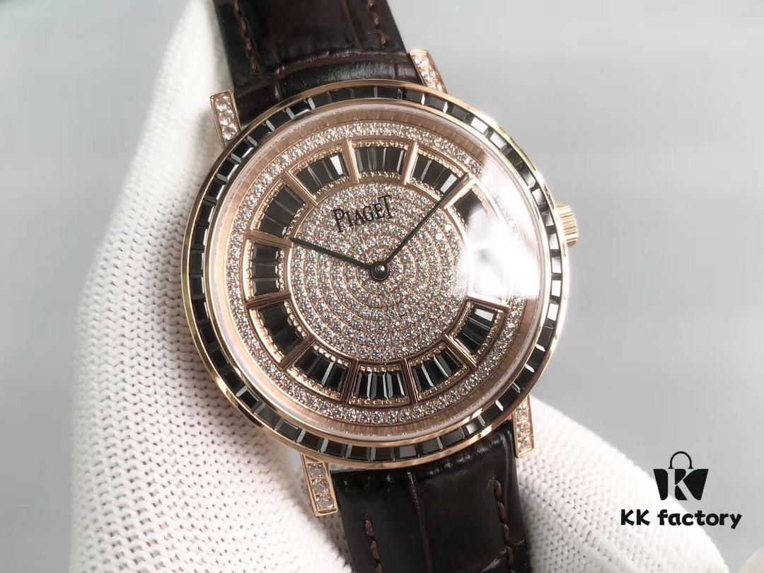 Piaget Extremely Rare Ultimate Ultra-Thin Full Diamond Series