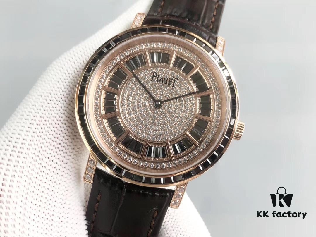 Piaget Extremely Rare Ultimate Ultra-Thin Full Diamond Series