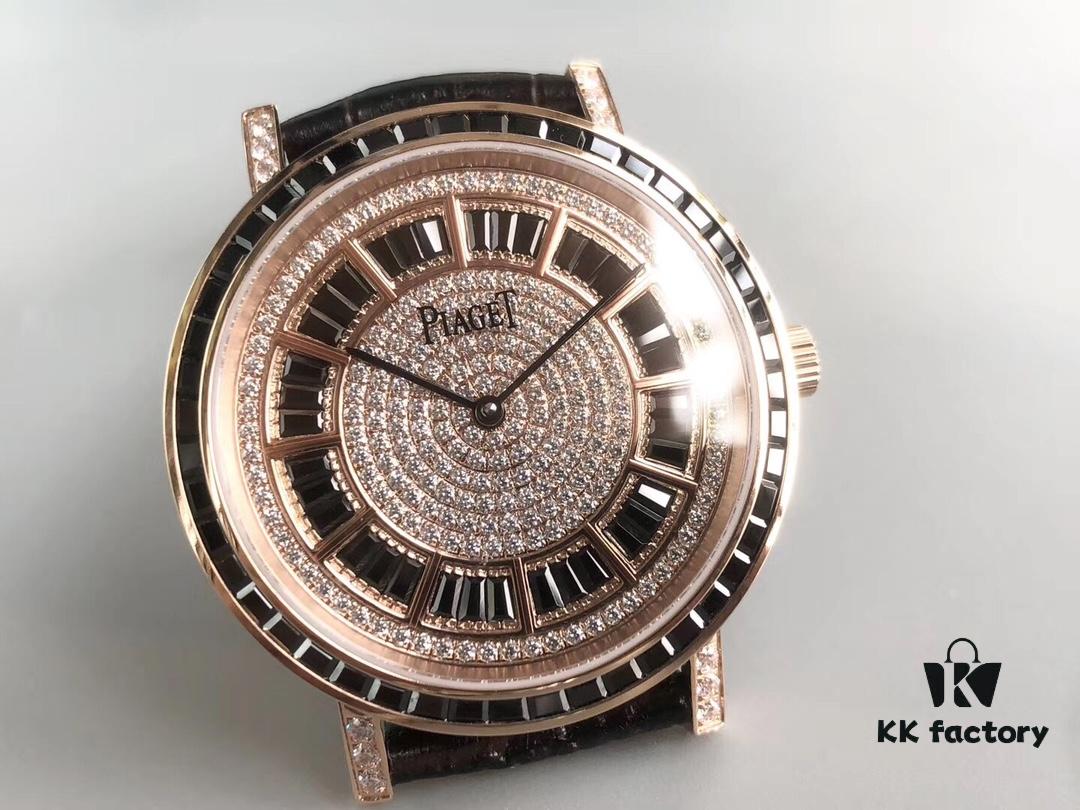 Piaget Extremely Rare Ultimate Ultra-Thin Full Diamond Series