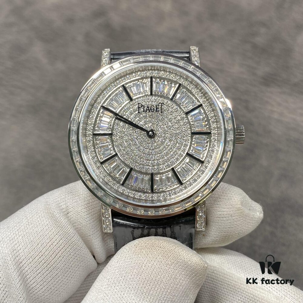 Piaget Extraordinary Collection Ultimate Ultra-Thin Full Diamond Series, Exclusive Cal.1200P Movement, Limited Edition Watch