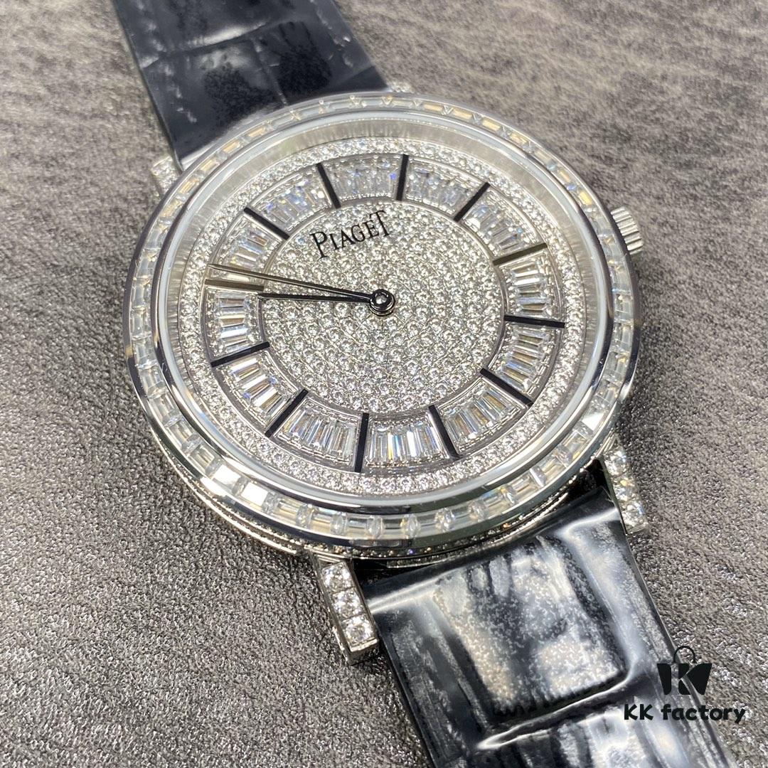 Piaget Extraordinary Collection Ultimate Ultra-Thin Full Diamond Series, Exclusive Cal.1200P Movement, Limited Edition Watch