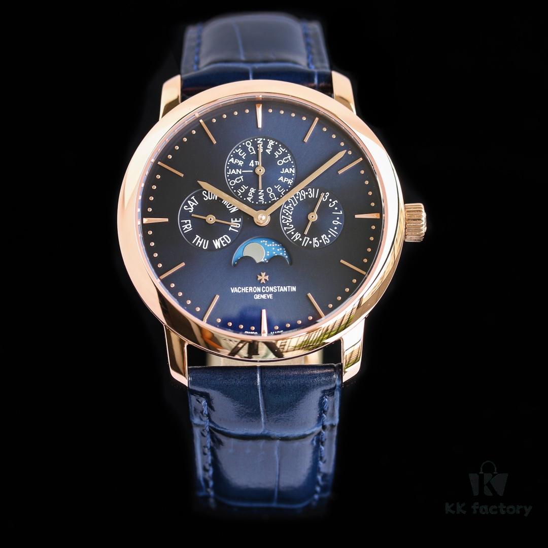 Jaeger Heritage Series 43175 Upgrade Version 000R_9687 Perpetual Calendar Multi-Function Watch