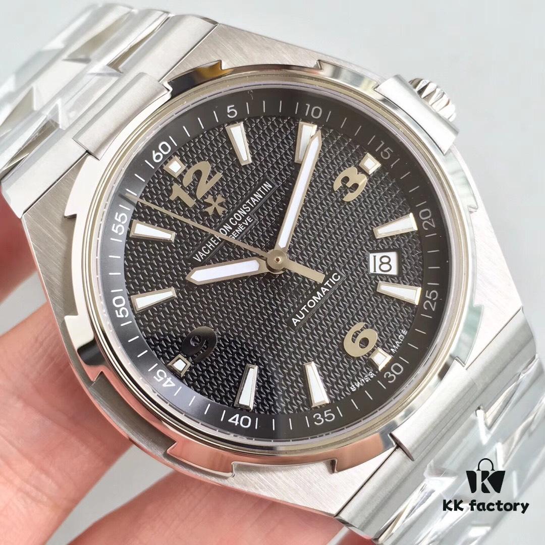 JJ Production VC Vacheron Constantin Overseas Series Classic Sports Watch Top Replica Version 42mm Stainless Steel Case Sapphire Crystal Glass with Diving Luminous Original Imported 9015 Automatic Mechanical Movement Stainless Steel Bracelet Comfortably Fits Wrist
