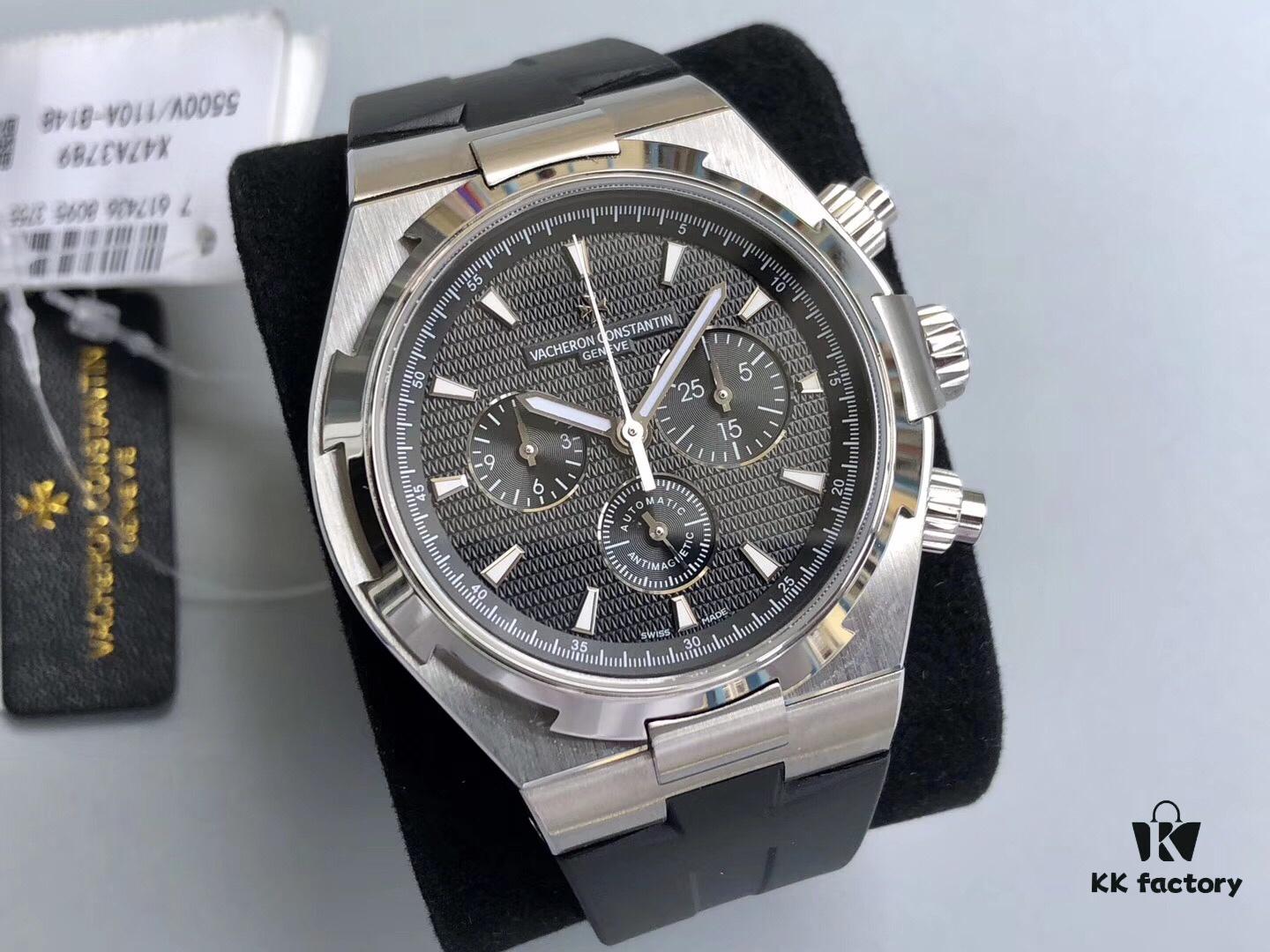 Summer Essential Swimming Gear, New Arrival: Vacheron Constantin Overseas Chronograph Series with 7750 Movement (6-Digit Small Second), 42mm Case Diameter