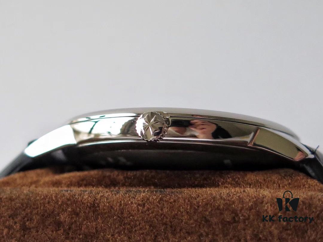 KZ's Ultra-Thin Masterpiece – Vacheron Constantin Patrimony Series 81180 Ultra-Thin Watch, 40mm x 6.8mm, Manual Movement Conversion, World's Thinnest Replica