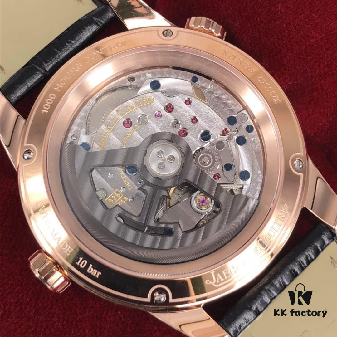 JL Jaeger LeCoultre Geophysic Geographic World Time Watch - Blue-Black Gradient and Full Black Dial, Sapphire Crystal, 936A/1 Automatic Movement