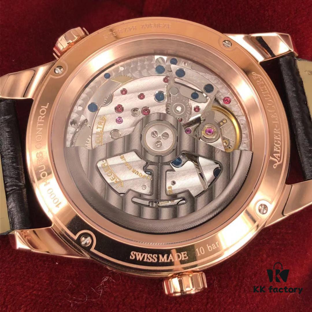 JL Jaeger LeCoultre Geophysic Geographic World Time Watch - Blue-Black Gradient and Full Black Dial, Sapphire Crystal, 936A/1 Automatic Movement