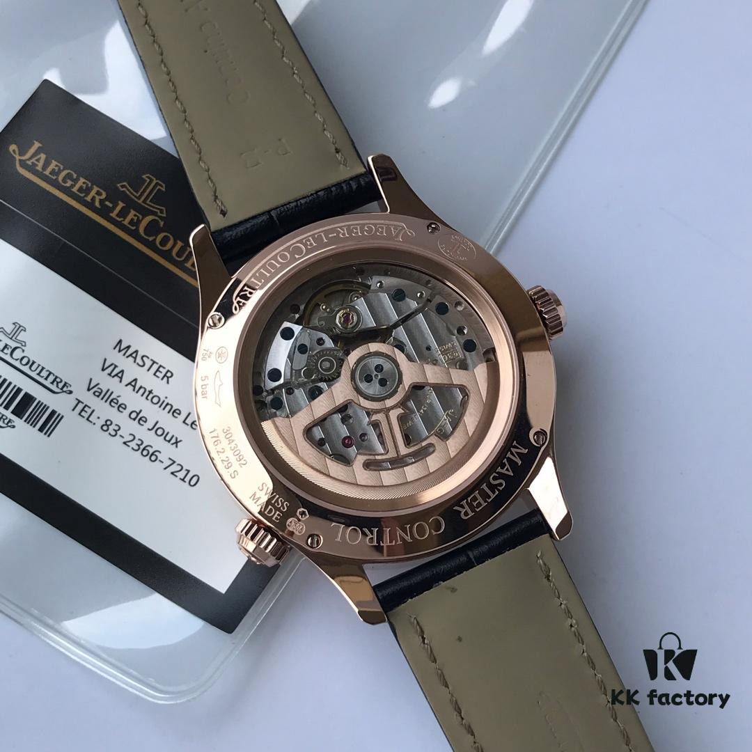 TWA Factory V2 Upgraded Version #39495 | Highest Market Version JL Jaeger LeCoultre 'Geophysicist Master' Multifunction Watch with Cal.939A Movement, 42mm 316L Stainless Steel Case, Date Display, Dual Time Zone, Power Reserve Indicator