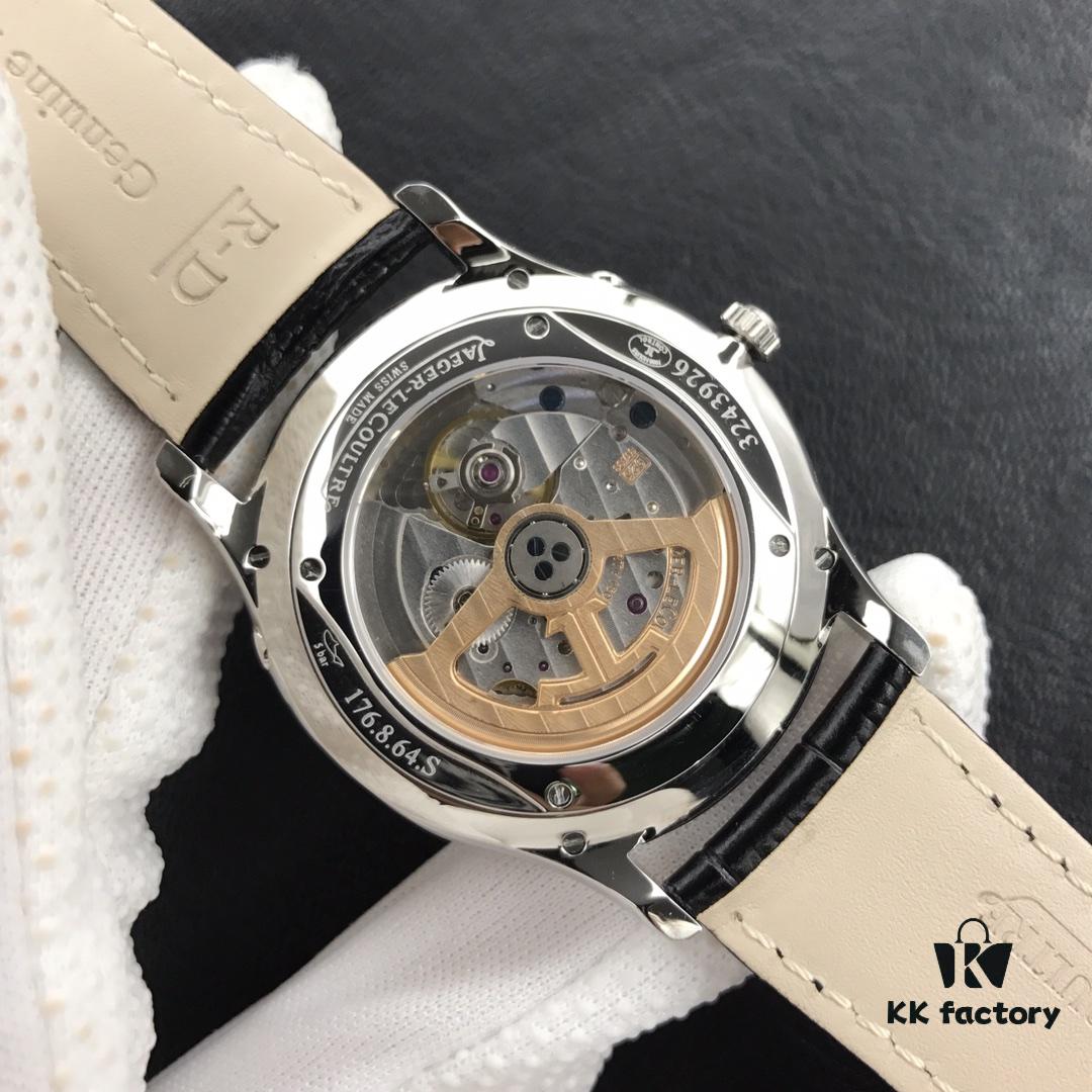 ZF Presents 'Thin Achievements, Annual Masterpiece' – New ZF Jaeger Moon Phase Master Series, 39mm x 9.9mm Case Diameter Matching Original, Lunar and Solar Calendar Dual Display at 6 o'clock Subdial, Moon Phase Completes One Rotation Per Month, Functions Identical to Genuine