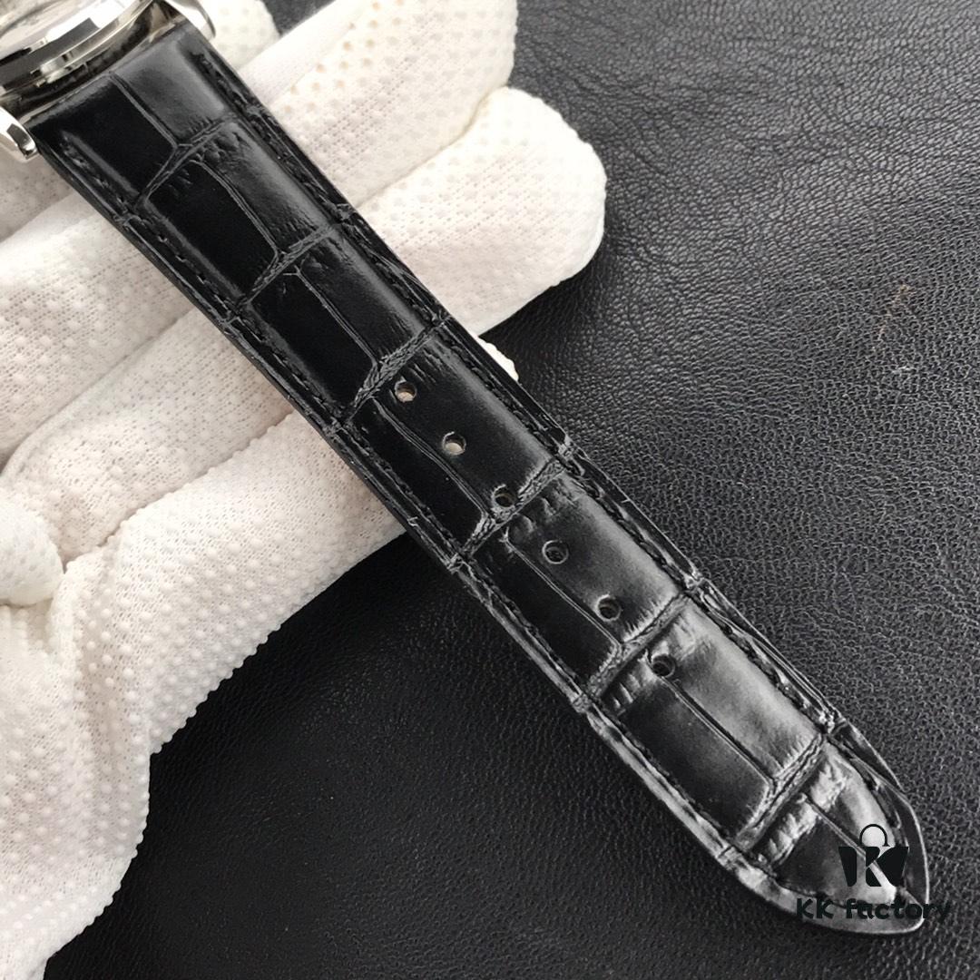 ZF Presents 'Thin Achievements, Annual Masterpiece' – New ZF Jaeger Moon Phase Master Series, 39mm x 9.9mm Case Diameter Matching Original, Lunar and Solar Calendar Dual Display at 6 o'clock Subdial, Moon Phase Completes One Rotation Per Month, Functions Identical to Genuine