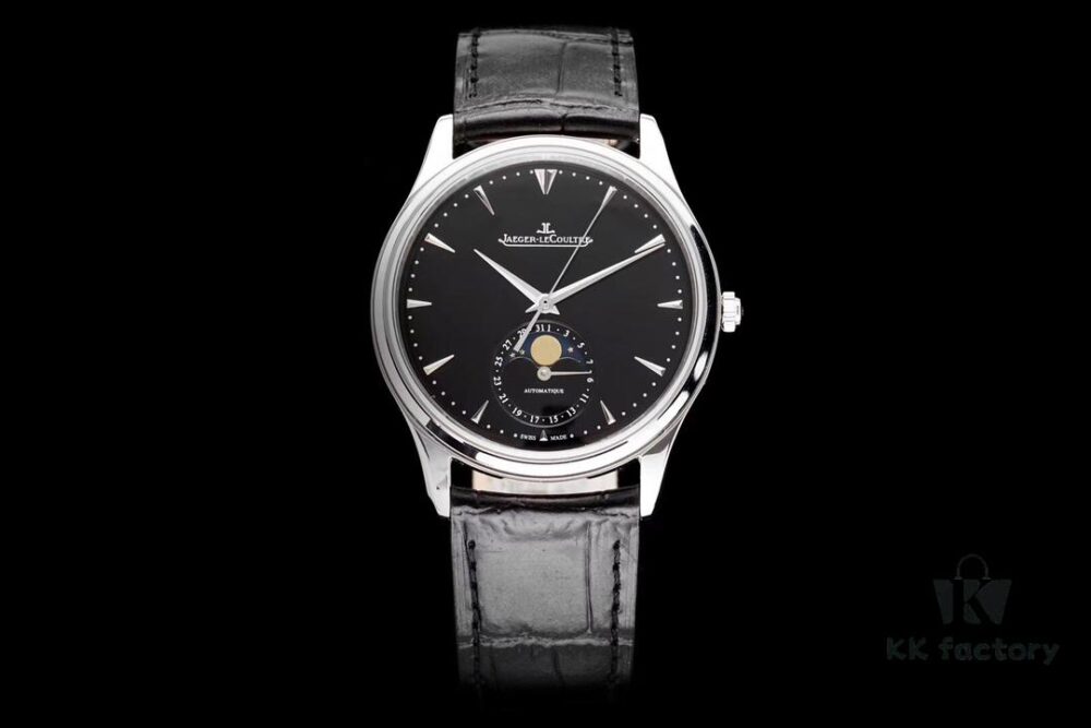Stellar Elegance: Admire the Heart and Moon — AZ's Tribute to Jaeger LeCoultre Master Collection Q1368420 Moonphase Watch