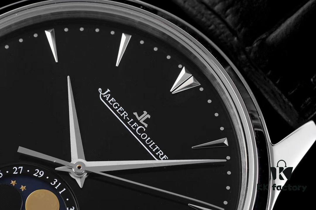 Stellar Elegance: Admire the Heart and Moon — AZ's Tribute to Jaeger LeCoultre Master Collection Q1368420 Moonphase Watch