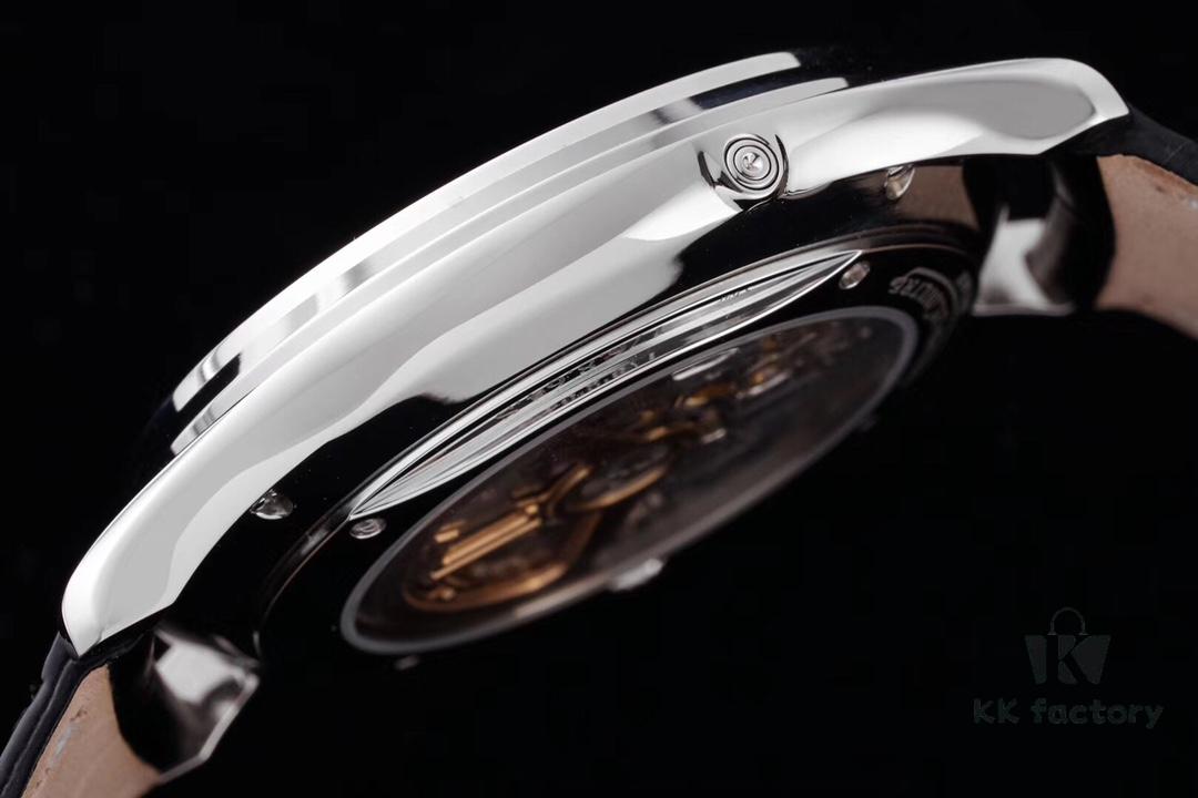 Stellar Elegance: Admire the Heart and Moon — AZ's Tribute to Jaeger LeCoultre Master Collection Q1368420 Moonphase Watch
